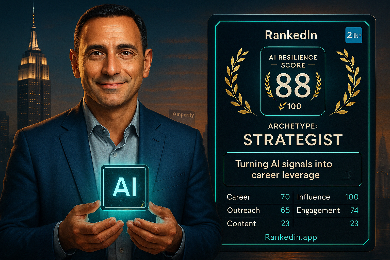Dimitri S AI Resilience Score card